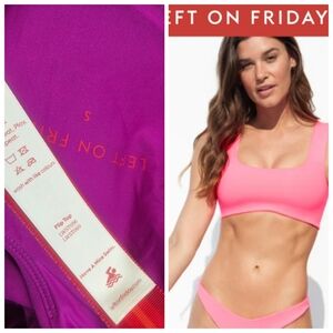 Nwt Left On Friday Flip Top Aloha Magenta S